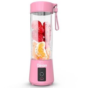 Devan Portable Blender Personal Blender Mini Shakes Cup USB Rechargeable